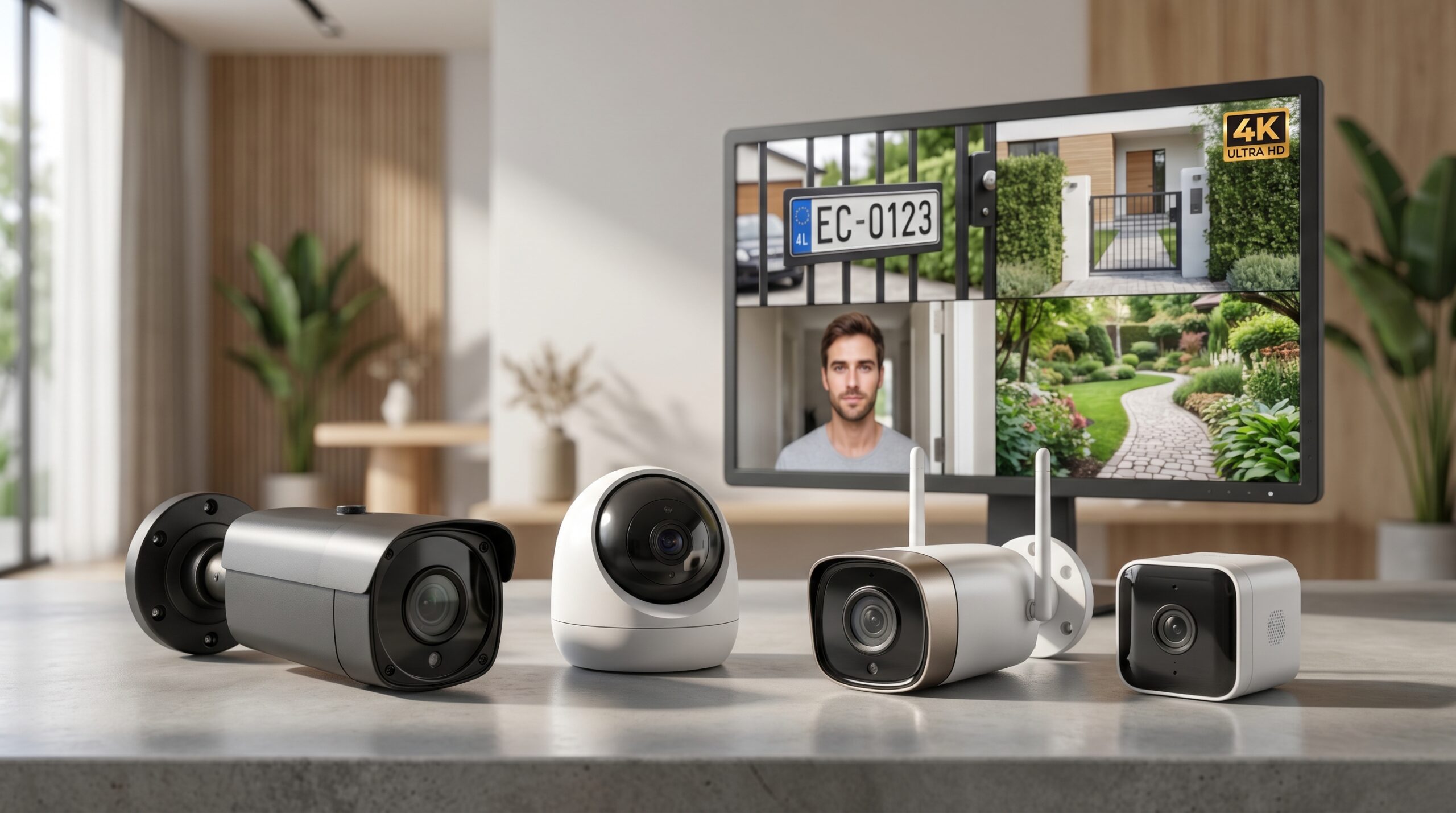 Mejores cámaras de seguridad 4K para ver cada detalle