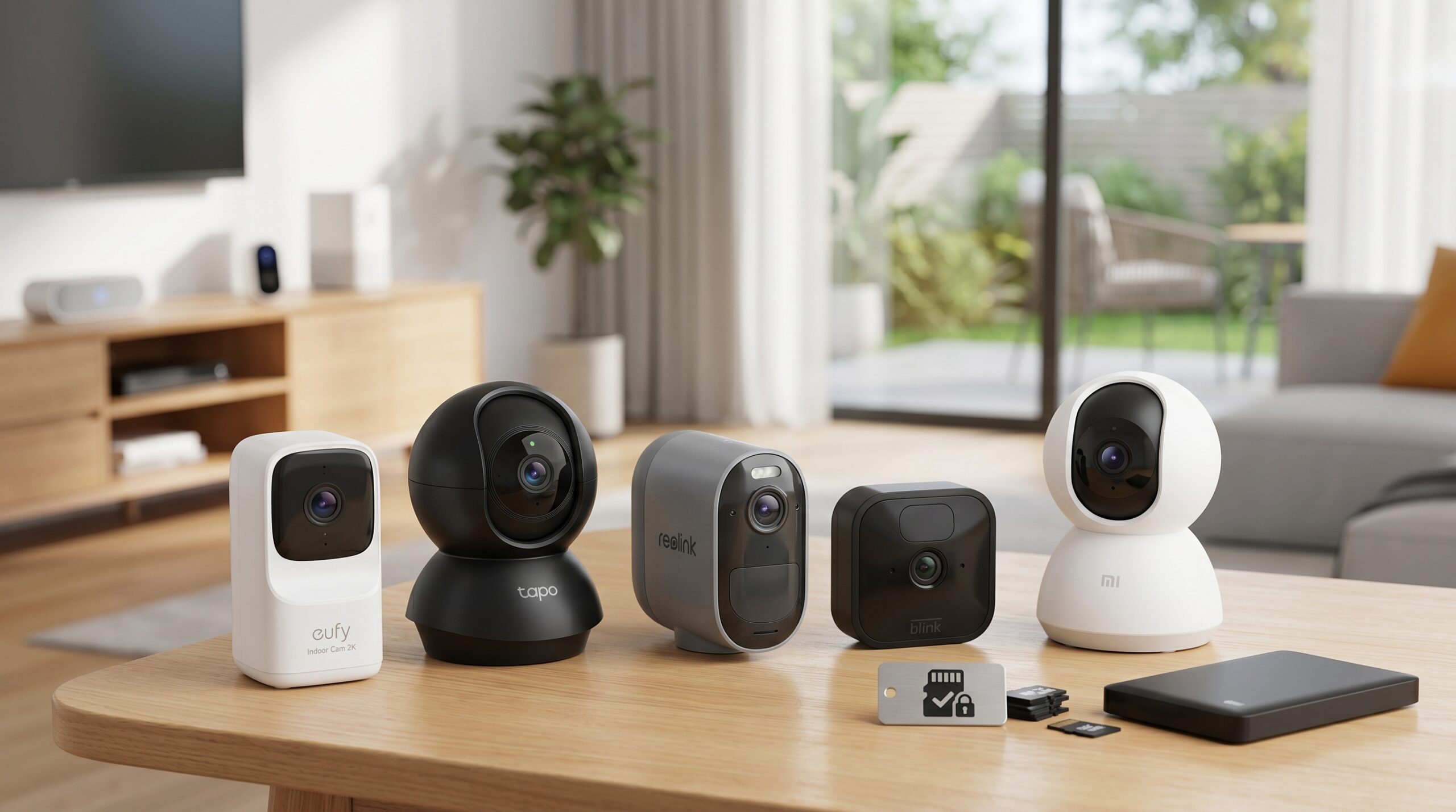 Mejores cámaras de seguridad sin cuotas mensuales para casa